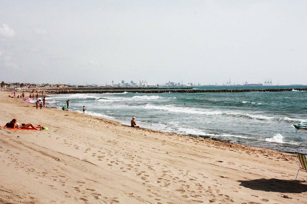 Apartamento Junto Al Mar Los Marineros Con Acceso Independiente Por Terraza Puçol Exterior foto